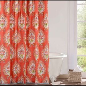 Kalani 100% Cotton Shower Curtain NWOT
